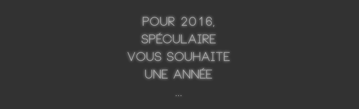 Voeux 2016