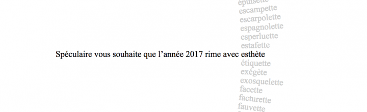 Voeux 2017